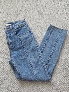 KOOKAI Jeans Distressed Hem 100% Cotton EU 34 / US 2 / Small